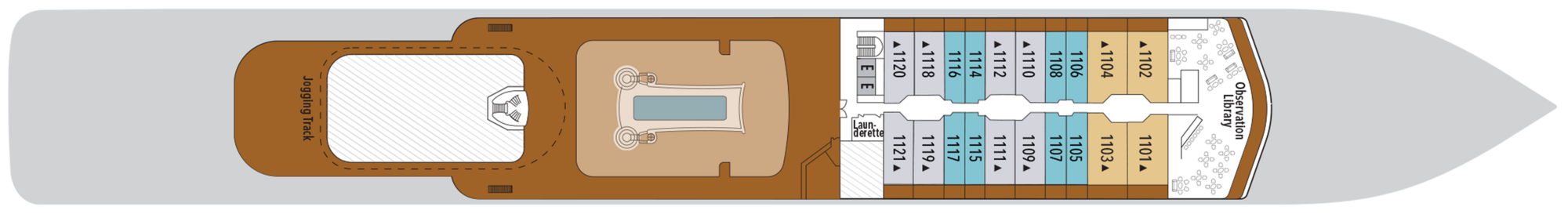 Deck 11 plan